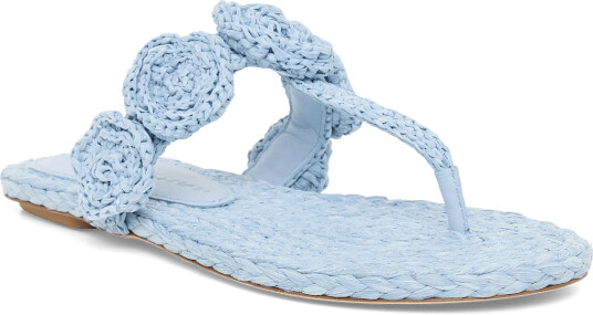 Stuart Weitzman Magnolia Sandals Blue 40