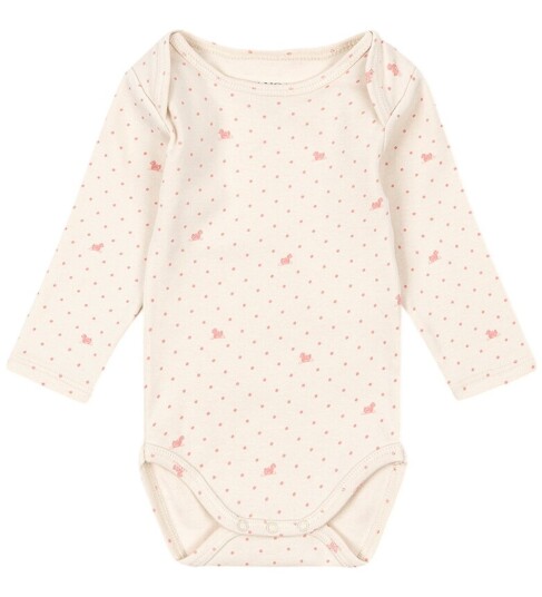 Fanga Fontana Body I/e Bello Innsjø Rosa Fanga Fontana 1 år 80 Langermet Body Beige