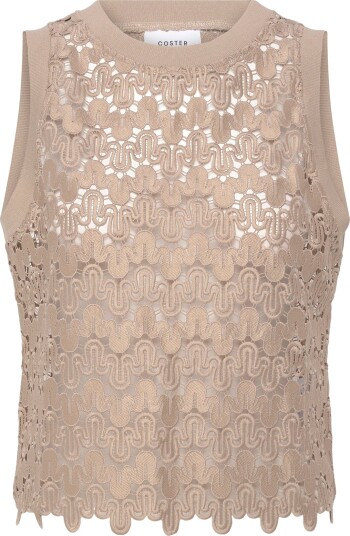 Coster Copenhagen Lace Top   Beige   40