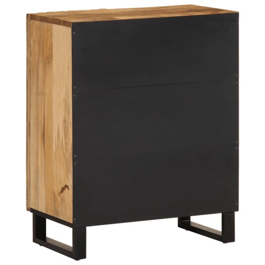 Skjenk 60x34x75 cm grovt heltre mangotre
