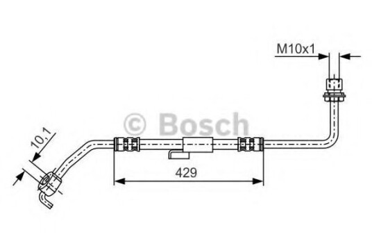 Bremseslange BOSCH 1 987 476 511