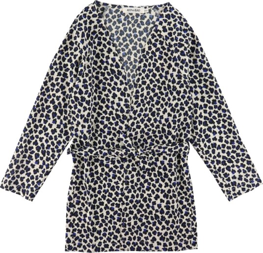 Add to Bag Cardigan Leopard Add to Bag 16 år 176 Cardigan Blå Hvit Svart