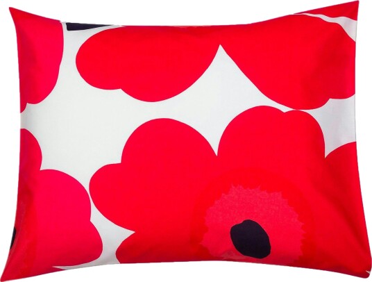 Unikko Putevar 50x60 cm Hvit / Rød