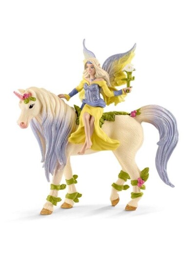 Schleich Fairy Sera with blossom unicorn