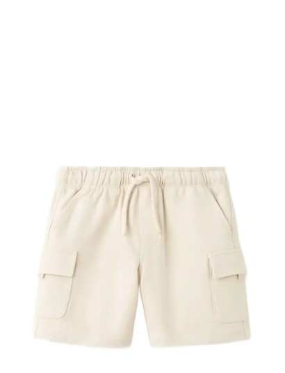Mango Drawstring Cargo Bermuda Shorts Cream 2 3 Mango Drawstring Cargo Bermuda Shorts Cream 2 3