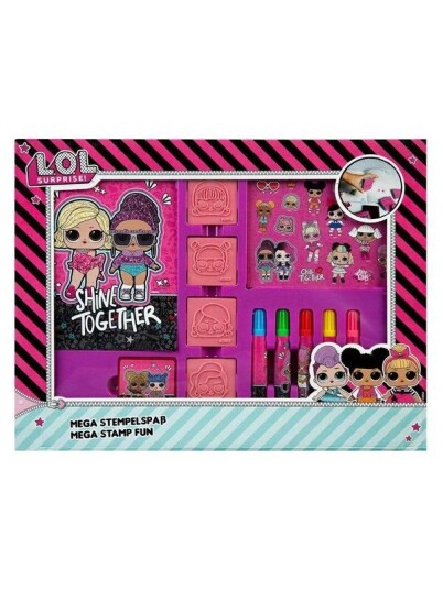 L.O.L. Undercover Surprise! Mega Stamp Set L.O.L. Undercover Surprise! Mega Stamp Set