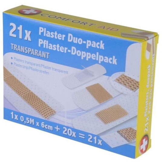 Plaster - 21-pakning - Transparent Plaster - 21-pakning - Transparent