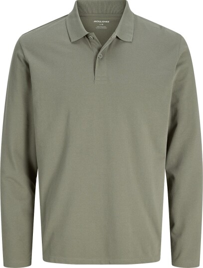 Jack & Jones Jjkane Polo Ls Khaki green S