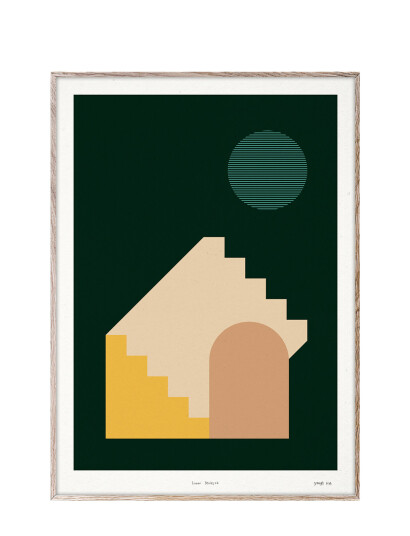 Paper Collective Lunar 02 - 50X70 - Multi/patterned - 50X70CM