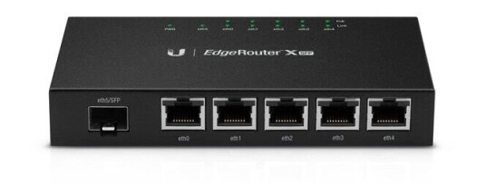 Ubiquiti Edgerouter X Sfp - Ruter - 5-Ports Svitsj - 1Gbe