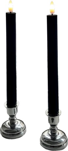 Veli Line LED kronelys batteri 24 cm 2 pk