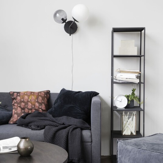 House Doctor Twice vegglampe - Svart House Doctor Twice vegglampe - Svart