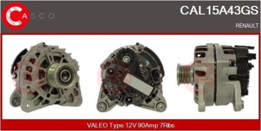 CASCO CAL15A43GS Dynamo