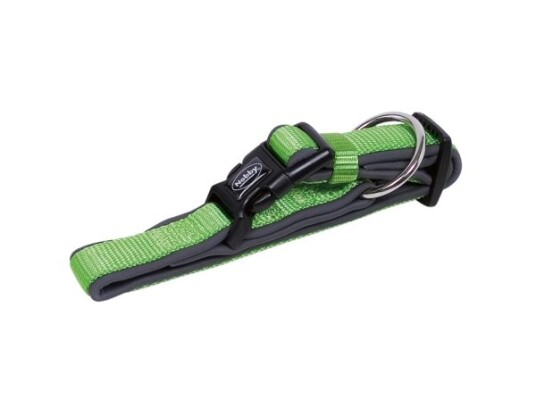 Nobby Classic Preno Universell Standard Krage Grønn Neopren Nylon Monokromatisk Xs S
