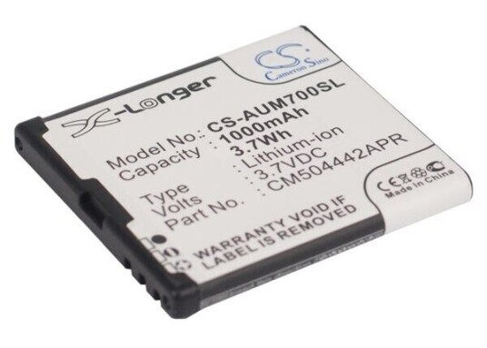 Amoi PowerTel M7000 batteri (1000 mAh 3.7 V)