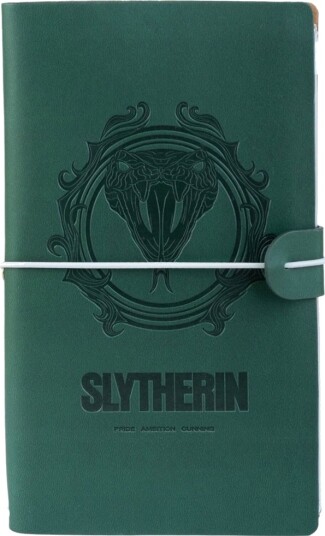 Harry Potter Lærreiseskrivebok Slytherin 12X19,6 Cm Grønn Harry Potter Lærreiseskrivebok Slytherin 12X19,6 Cm Grønn