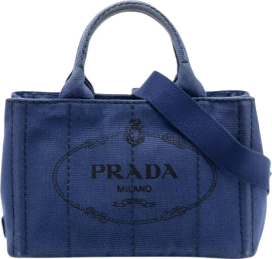 Prada Vintage Dame Blå Prada Vintage Dame Blå