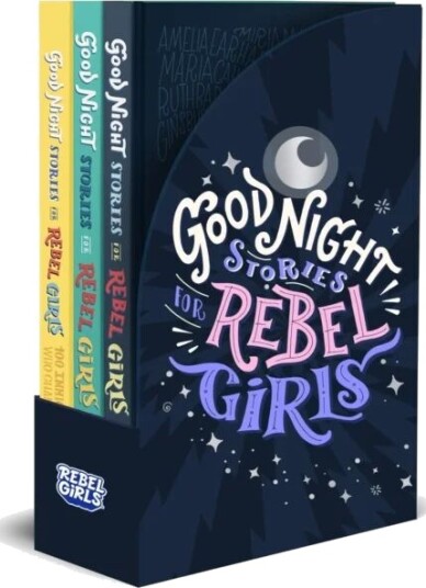 Good Night Stories For Rebel Girls 3-Book Gift Set Av Francesca Cavallo, Elena Favilli Good Night Stories For Rebel Girls 3-Book Gift Set Av Francesca Cavallo, Elena Favilli