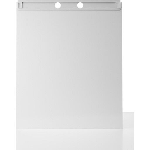 Contura Shower Next bakplate for dusjkabinett, glass white, clear 90x186-205x0 cm