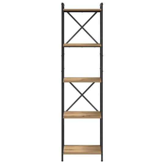 Bokhylle artisan eik 40 x 30 x 153 cm Konstruert tre