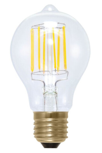 Segula Vintage Line Led-Filamentlyspære Form: A19 Klar Finish E27 6 W Ekvivalent 40 Klasse A+ Dempet Hvitt Lys 2200 K