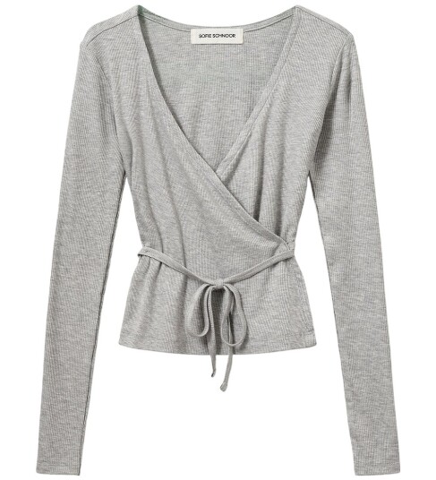 Sofie Schnoor Young Joodysy Cardigan - Grey - 128 Sofie Schnoor Young Joodysy Cardigan - Grey - 128