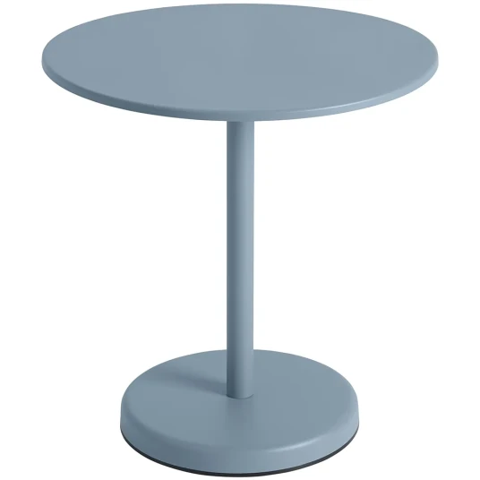Muuto Linear Steel Bistrobord Ø70 cm Pale Blue Muuto Linear Steel Bistrobord Ø70 cm Pale Blue