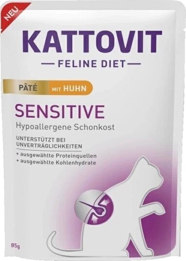 Kattovit Sensitive Kylling 85 G