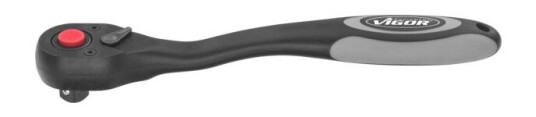 Vigor V6012 1/2" Reversibel Skralle 250 mm med 72 Tenner