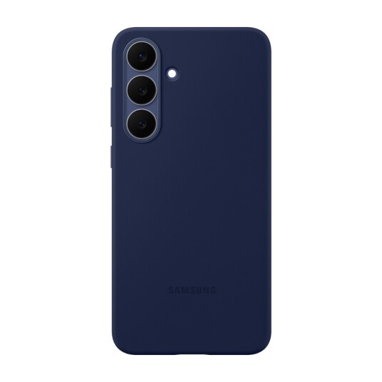 Samsung Galaxy S25 FE Silikondeksel Mørkeblå Mobildeksel