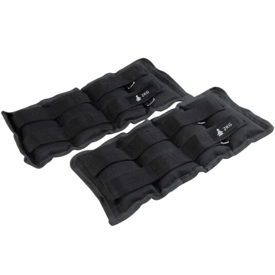 Fitpaddy DuoFlex håndledd-/ankelvekter 2 x 2 kg