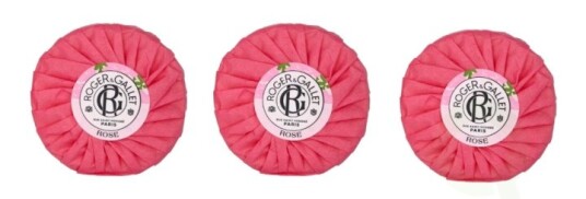 Roger & Gallet Rose Giftset 300 g Soap Bar 3x100gr
