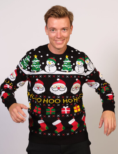 Happy Seasons The Happy Christmas Jumper - Multi/patterned - XXXL