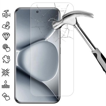 Xiaomi Redmi Note 15 Pro 5G Beskyttelsesglass   9H   Case Friendly   Gjennomsiktig