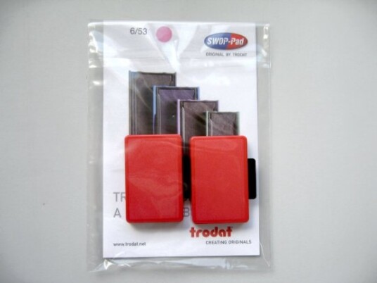 Stempelpude Trodat Rød 2-Pack Til 5204/5206/4206/4460 M.Fl 6/56