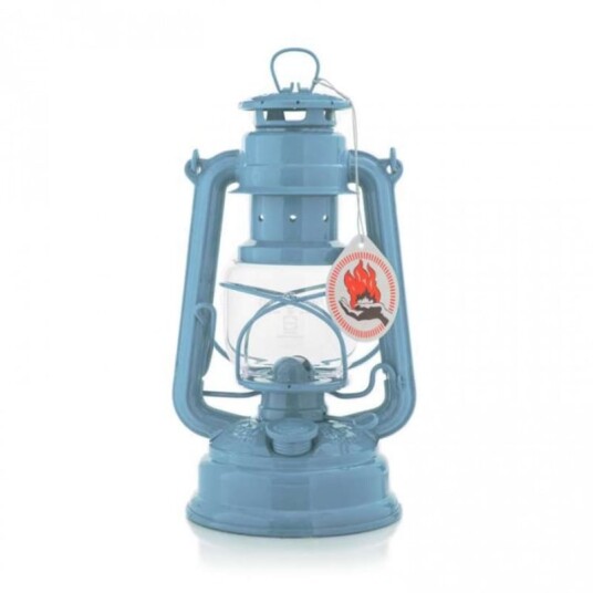 Feuerhand 276 Hurricane Lantern OneSize, Pastel Blue