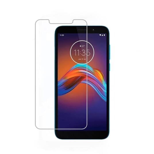 INCOVER Motorola Moto E6 Play Arc Edge Herdet Glass Skjermbeskytter 0.3mm