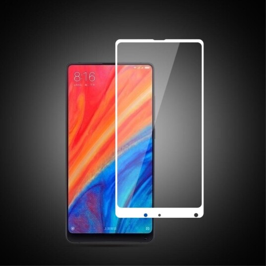 MOCOLO Xiaomi Mi Mix 2s MOCOLO Complete Dekseling Herdet Glass Skjermbeskytter med Hvit Ramme MOCOLO Xiaomi Mi Mix 2s MOCOLO Complete Dekseling Herdet Glass Skjermbeskytter med Hvit Ramme