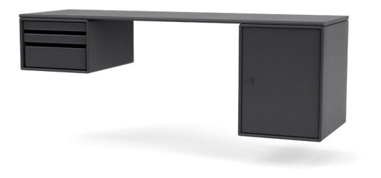 Montana Workshop skrivebord anthracite 04 Montana Workshop skrivebord anthracite 04