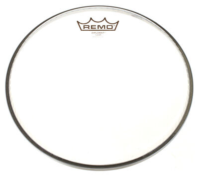 Remo Diplomat clear 10"" Tomfell