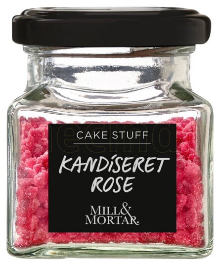 Mill & Mortar Kandiseret Rose Mill & Mortar 40g