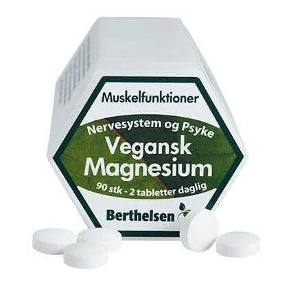 Berthelsen Magnesium Vegan 250 mg 90 capsules Kosttilskud Berthelsen Magnesium Vegan 250 mg 90 capsules Kosttilskud