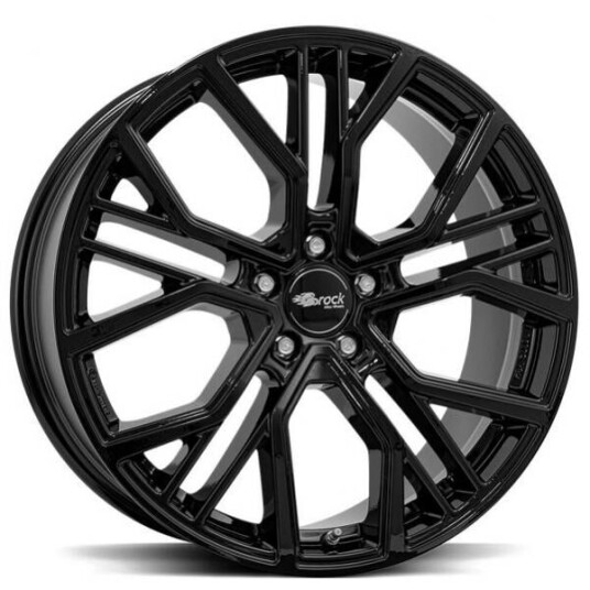 Brock B41 Shiny Black 10.5x20 5x112 ET40 B66.6