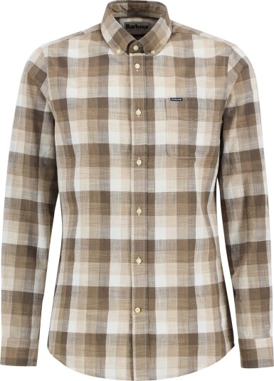 Barbour Men"s Barbour Hillroad Tf Sh Stone M Barbour Men"s Barbour Hillroad Tf Sh Stone M