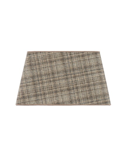 Artwood Rektangulær lampeskjerm callum plaid brown