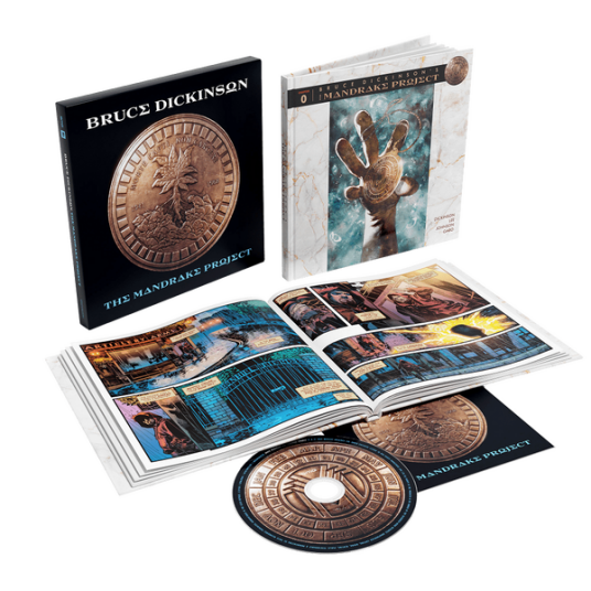 Bruce Dickinson - The Mandrake Project - Deluxe Media Book Edition (CD)