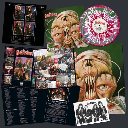 Destruction Release from Agony LP/Vinyl Destruction Release from Agony LP/Vinyl