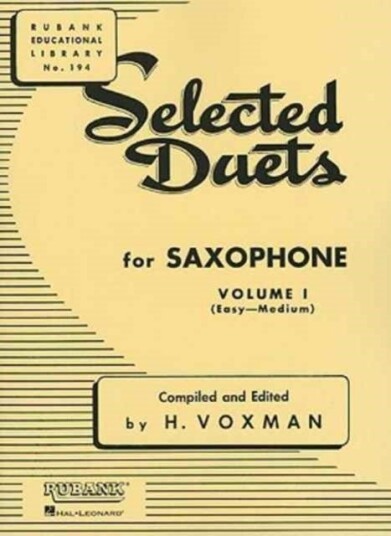 SELECTED DUETS SAXOPHONE 1