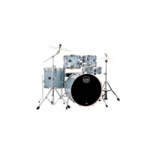 Mapex Venus VE5294FTVJ Aqua Blue 5pc shellpack ink. hardware og stol Mapex Venus VE5294FTVJ Aqua Blue 5pc shellpack ink. hardware og stol