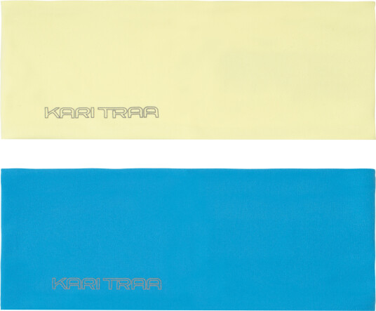 Kari Traa Una Sporty Pannebånd 2-pak Mellow Yellow One Size